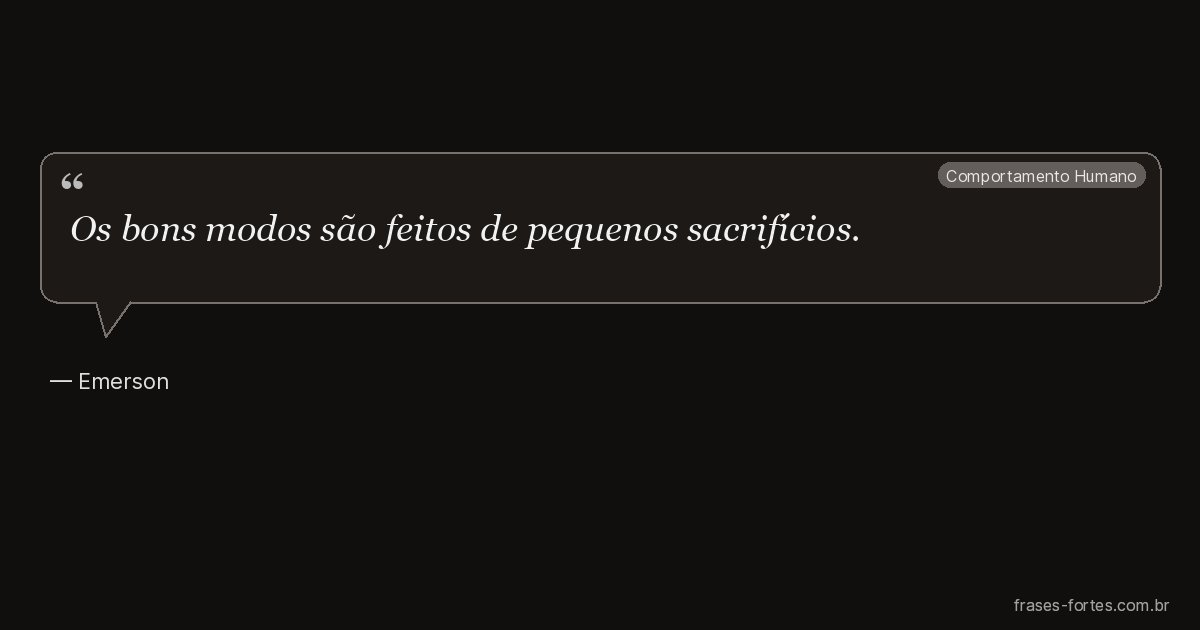 Frase de Emerson