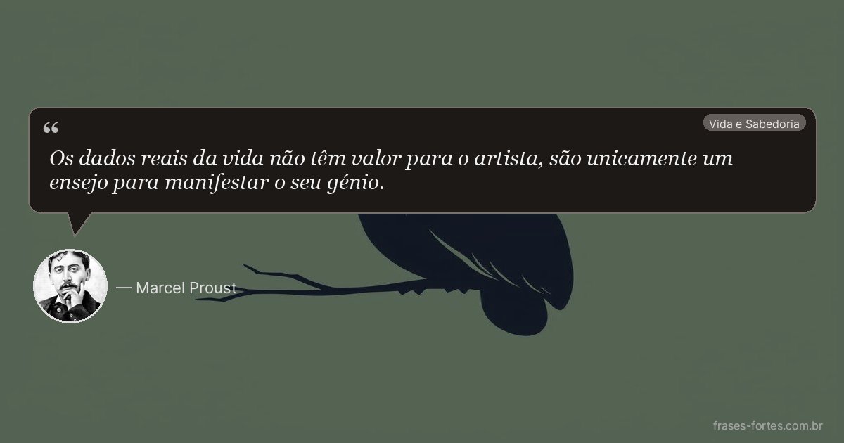 Frase de Marcel Proust