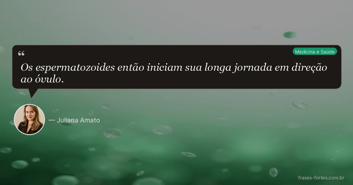 Frase de Juliana Amato