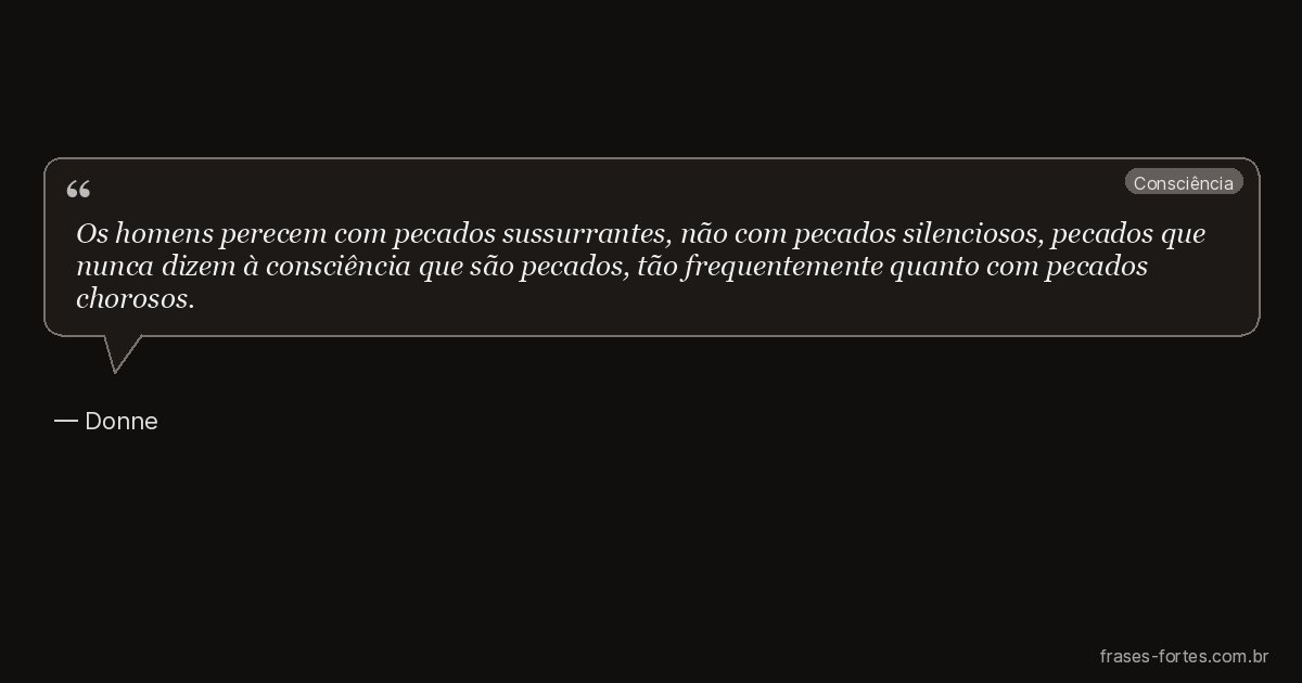Frase de Donne