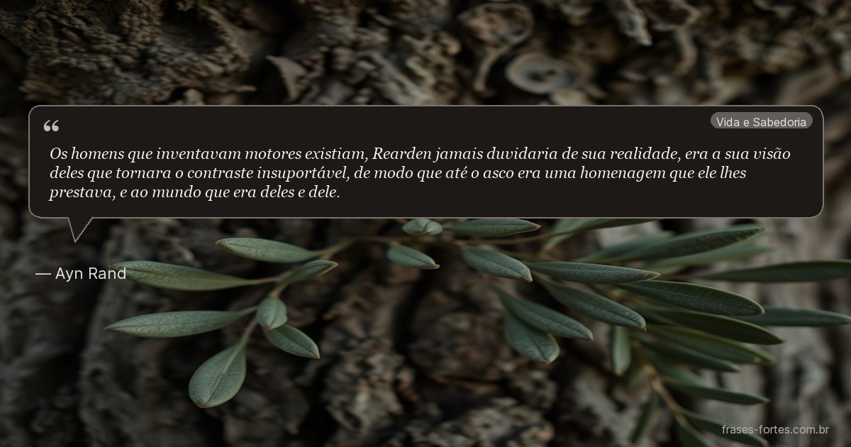 Frase de Ayn Rand