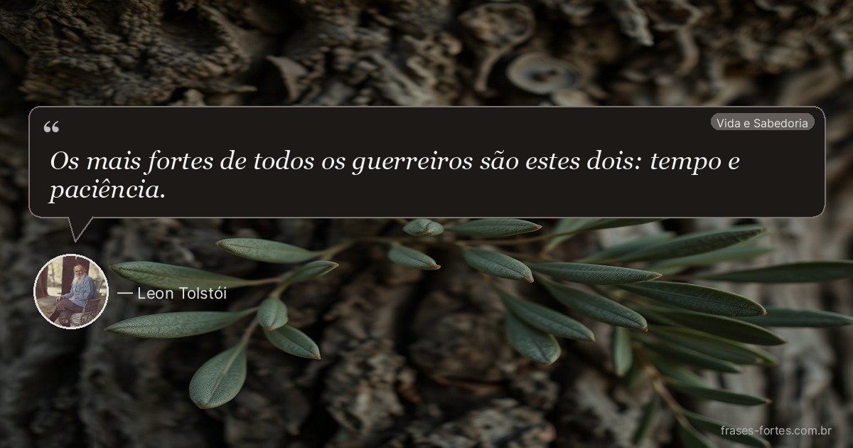 Frase de Leon Tolstói