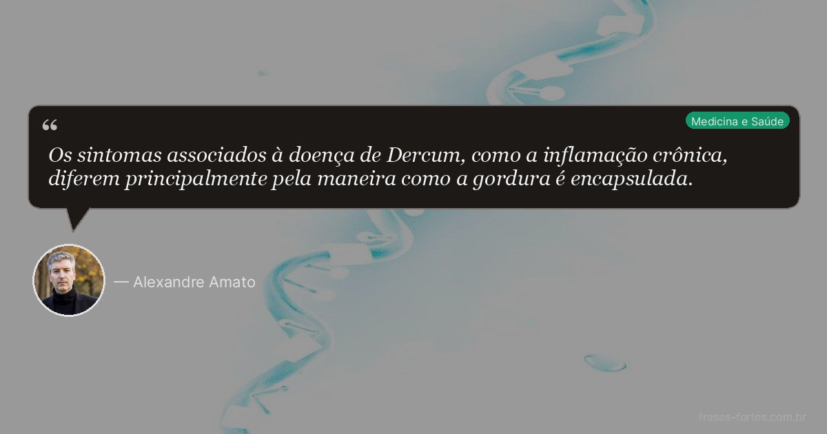 Frase de Alexandre Amato