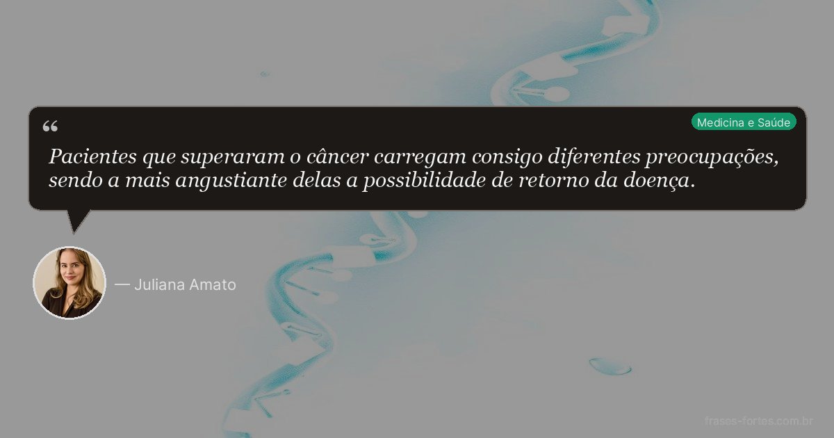 Frase de Juliana Amato