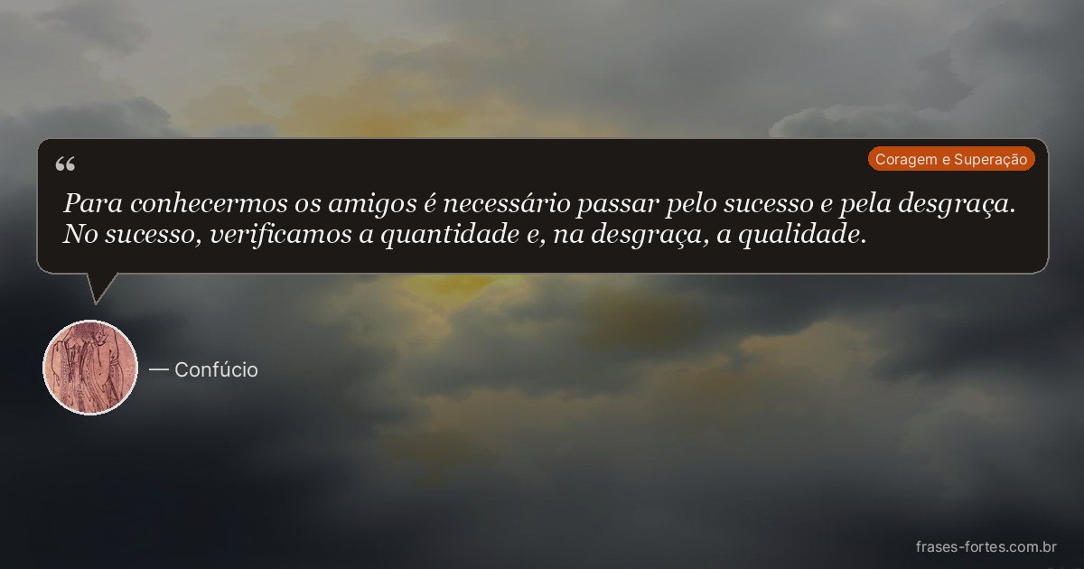 Frase de Confúcio