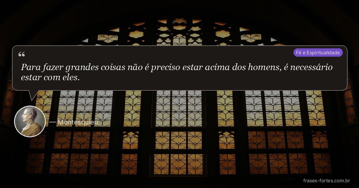 Frase de Montesquieu