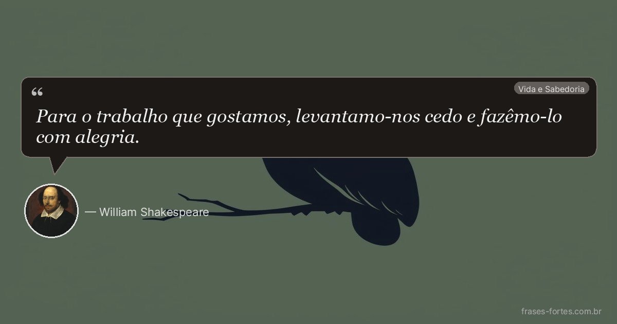 Frase de William Shakespeare