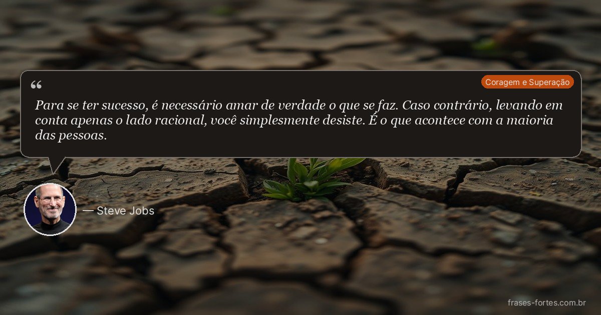 Frase de Steve Jobs