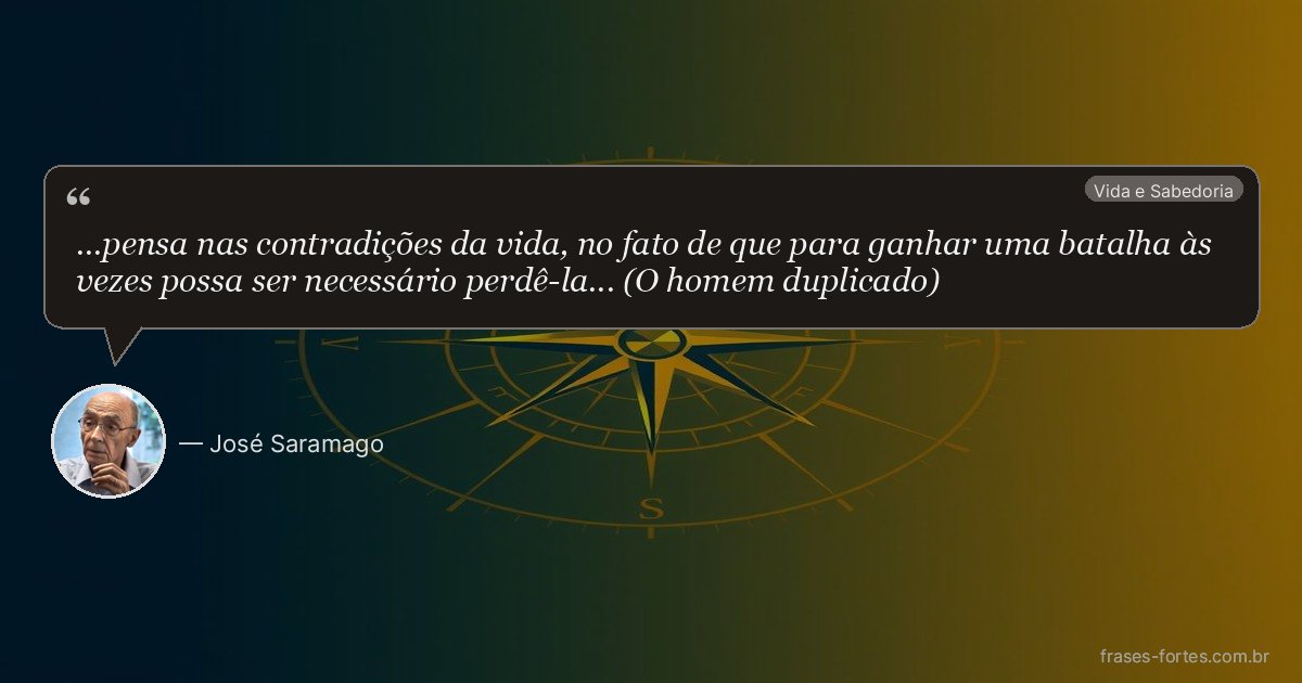 Frase de José Saramago