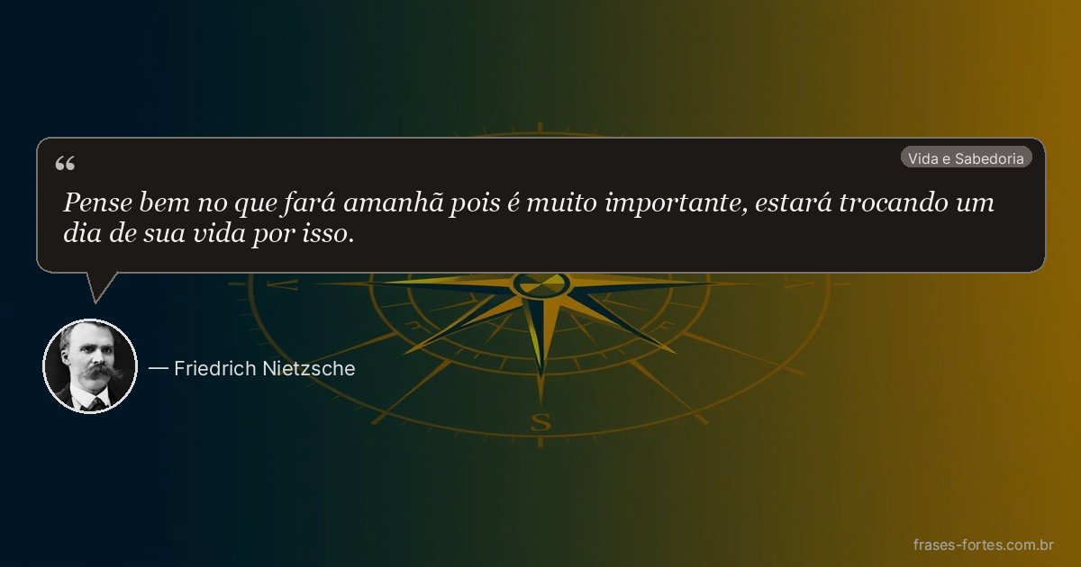 Frase de Friedrich Nietzsche
