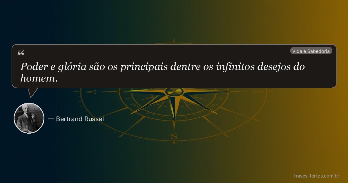 Frase de Bertrand Russel