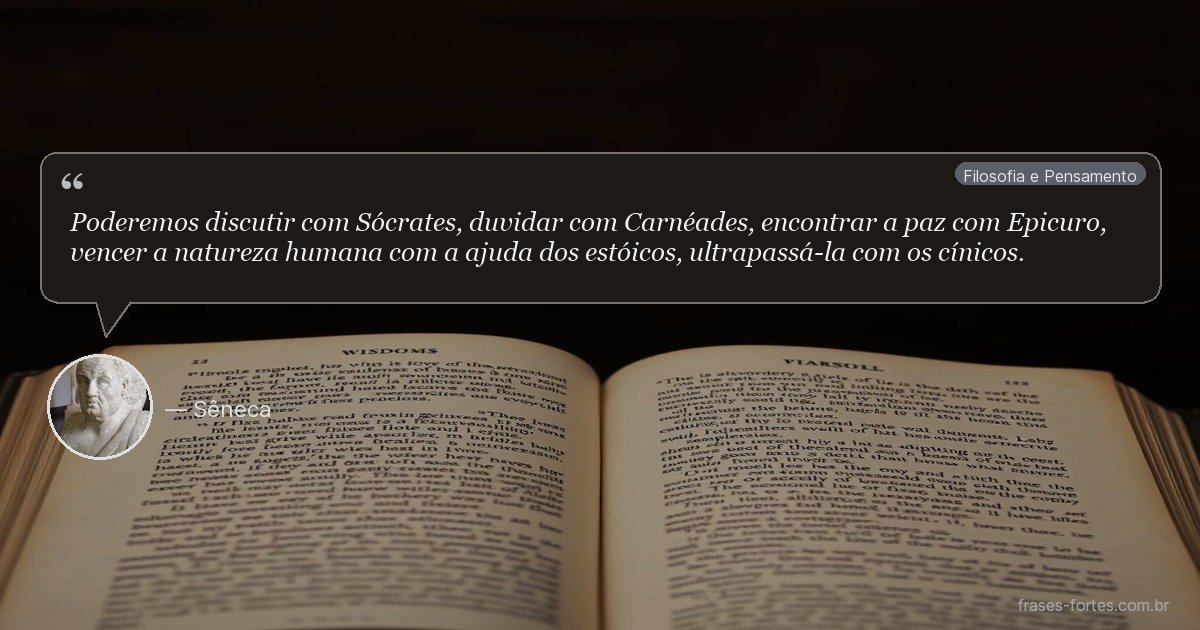 Frase de Sêneca