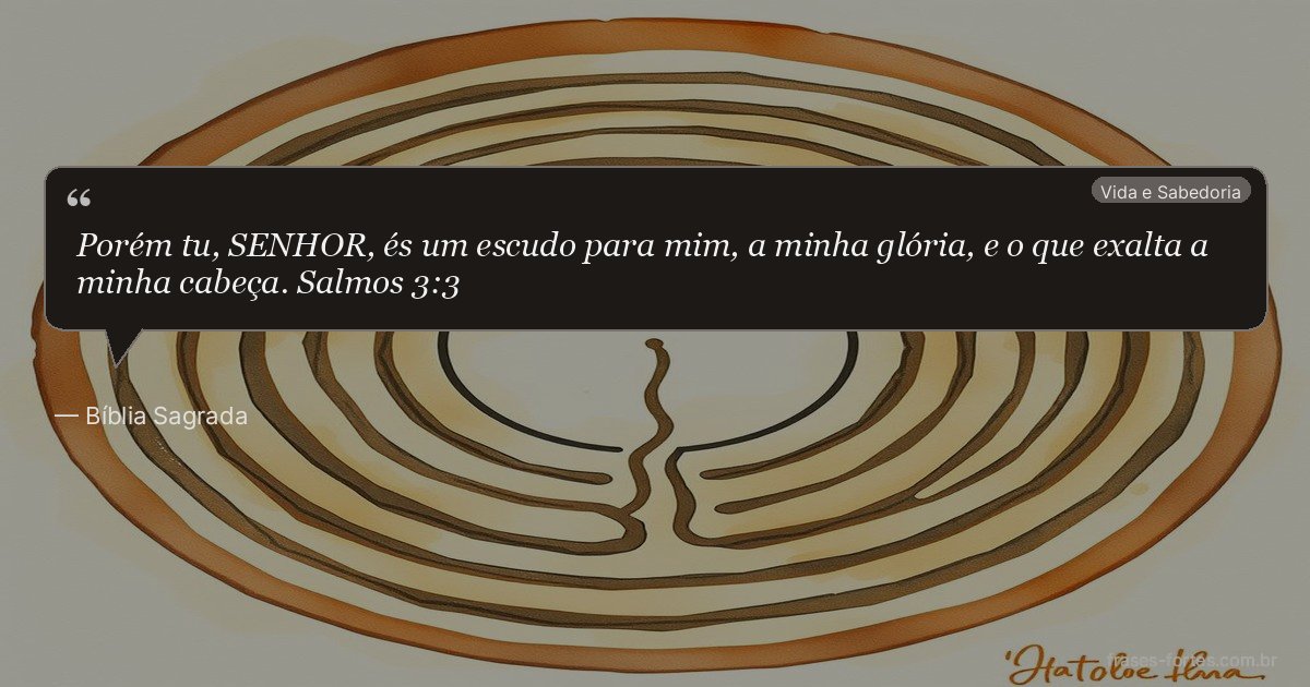 Frase de Bíblia Sagrada