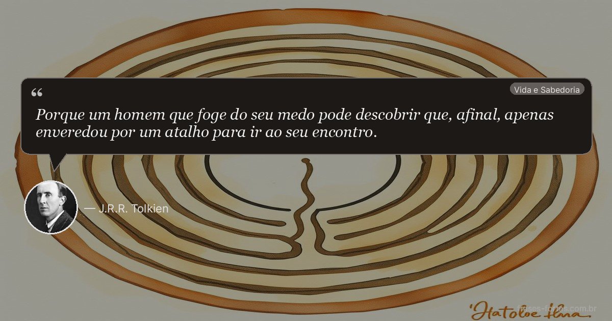 Frase de J.R.R. Tolkien