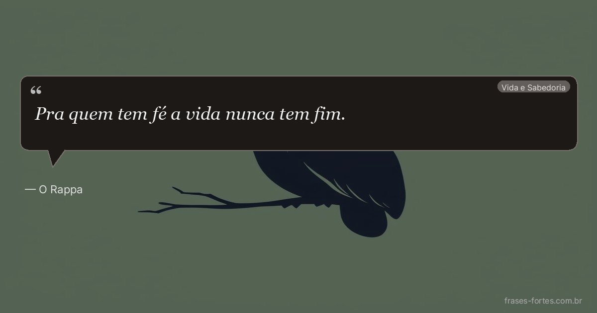 Frase de O Rappa