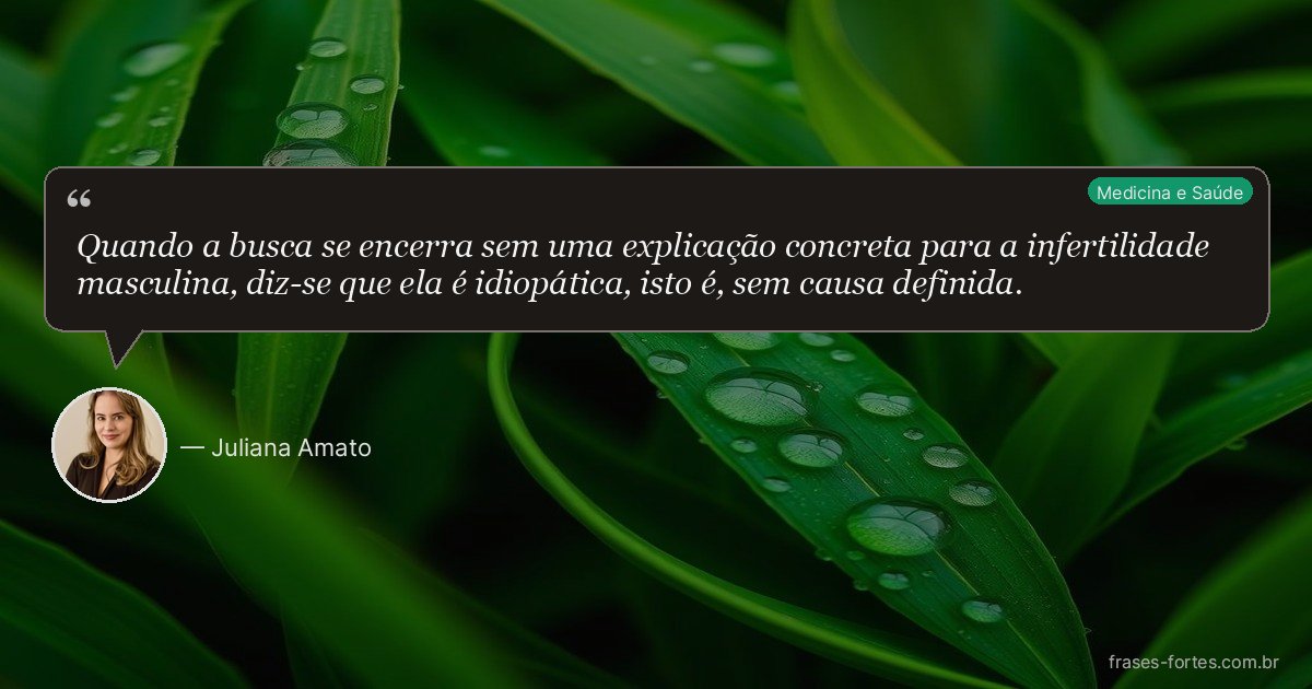 Frase de Juliana Amato