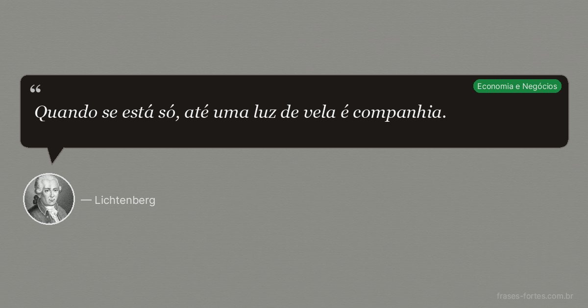 Frase de Lichtenberg