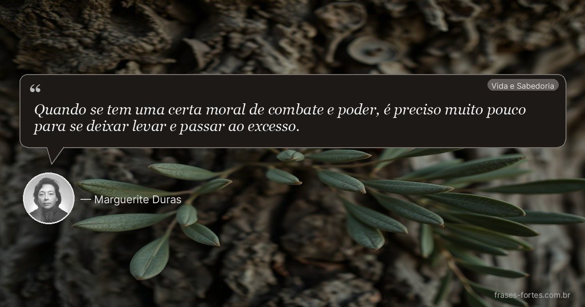 Frase de Marguerite Duras