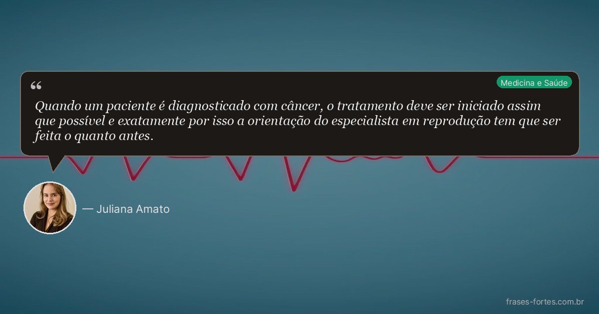 Frase de Juliana Amato