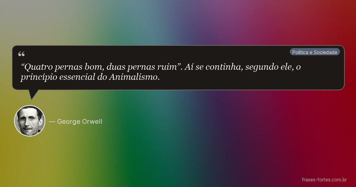 Frase de George Orwell