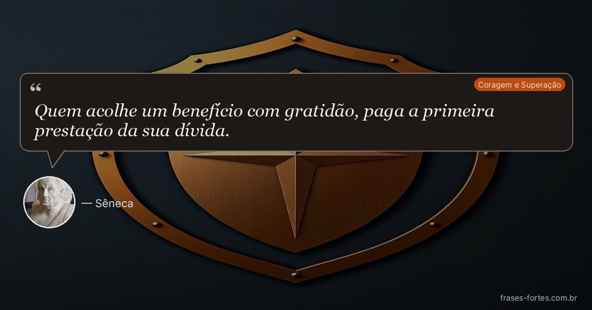 Frase de Sêneca