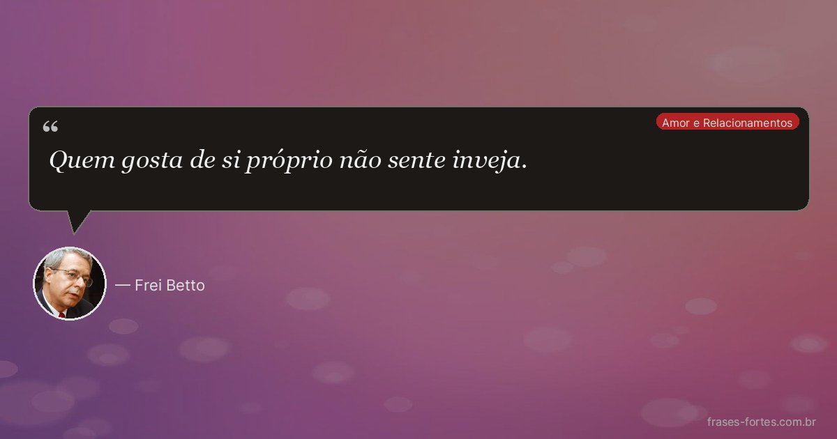 Frase de Frei Betto