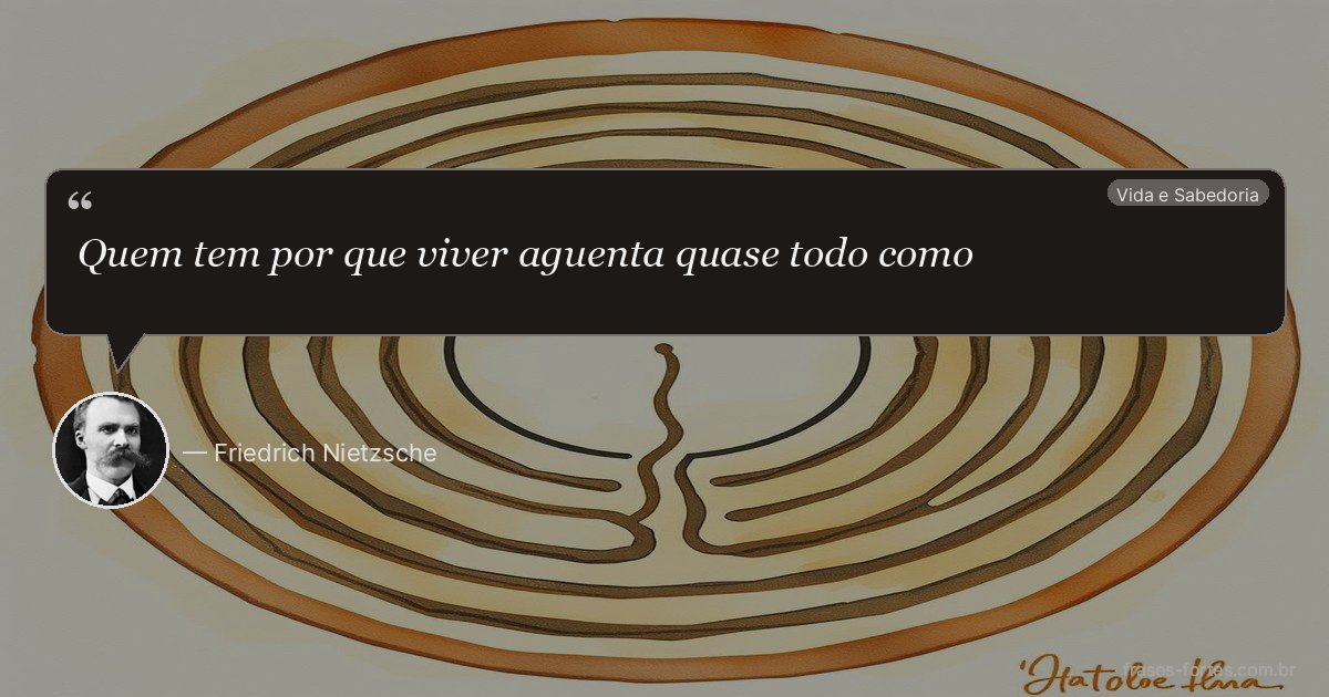 Frase de Friedrich Nietzsche