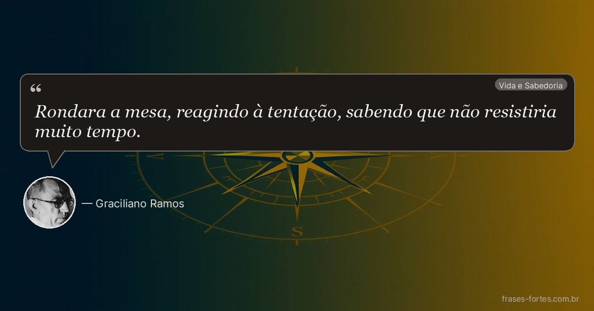 Frase de Graciliano Ramos