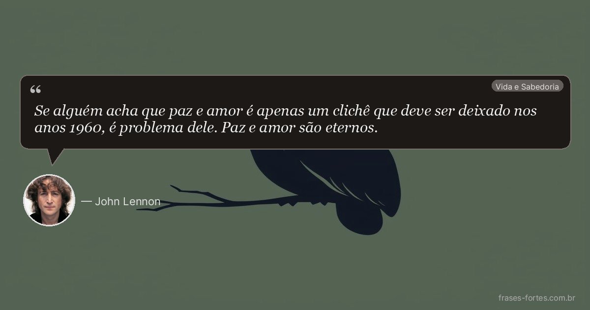 Frase de John Lennon