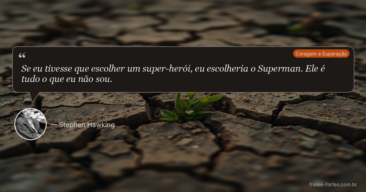 Frase de Stephen Hawking