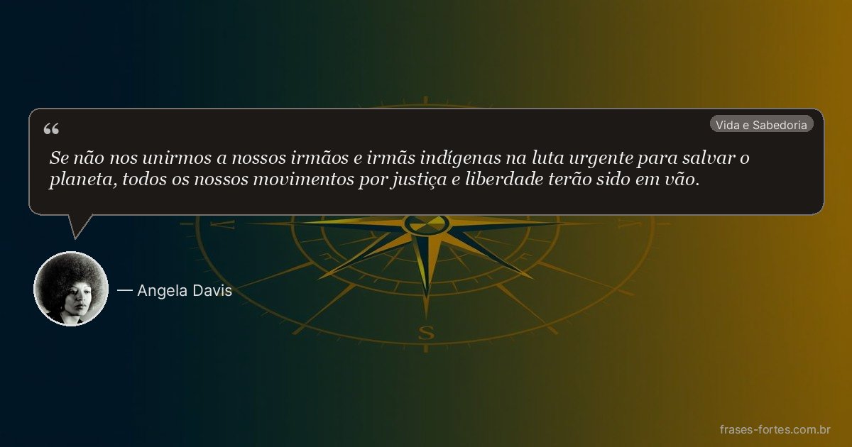 Frase de Angela Davis