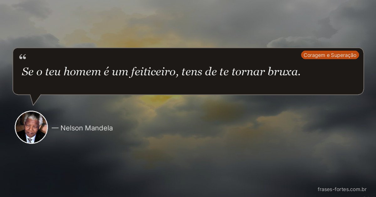 Frase de Nelson Mandela