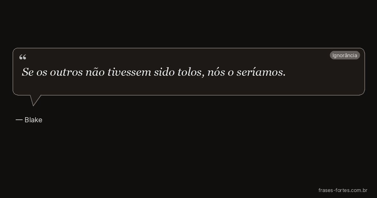 Frase de Blake