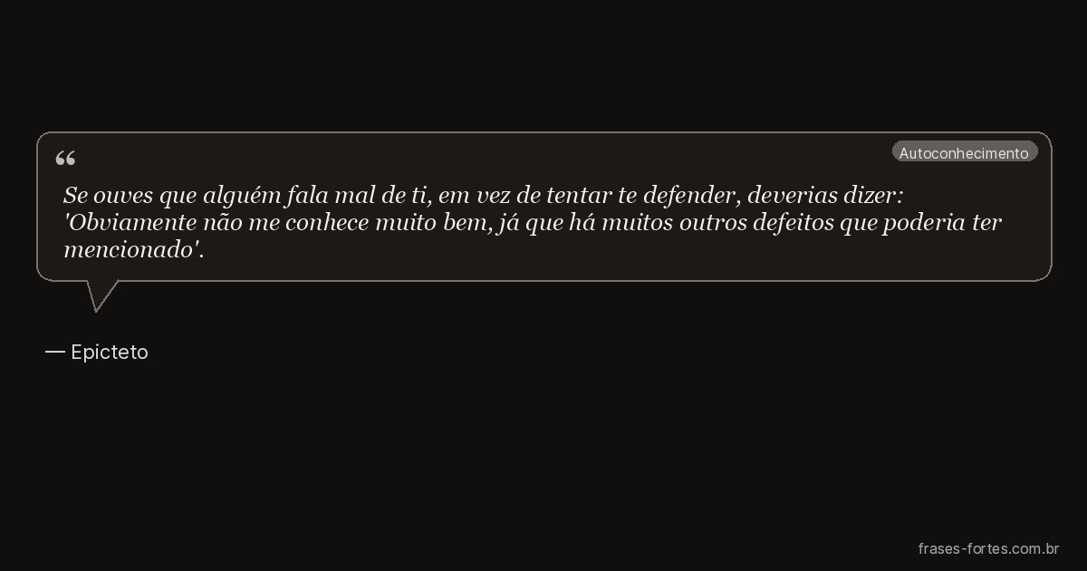 Frase de Epicteto
