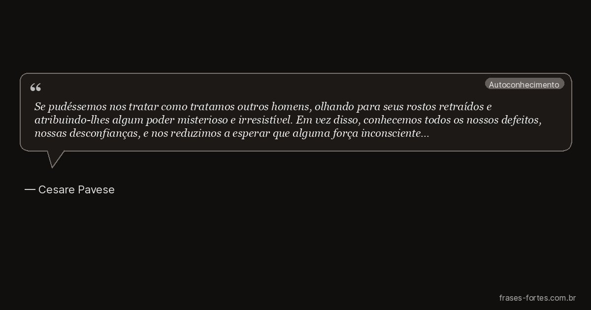 Frase de Cesare Pavese