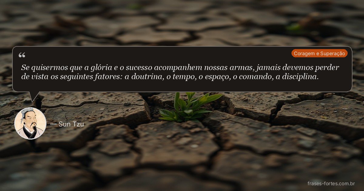 Frase de Sun Tzu