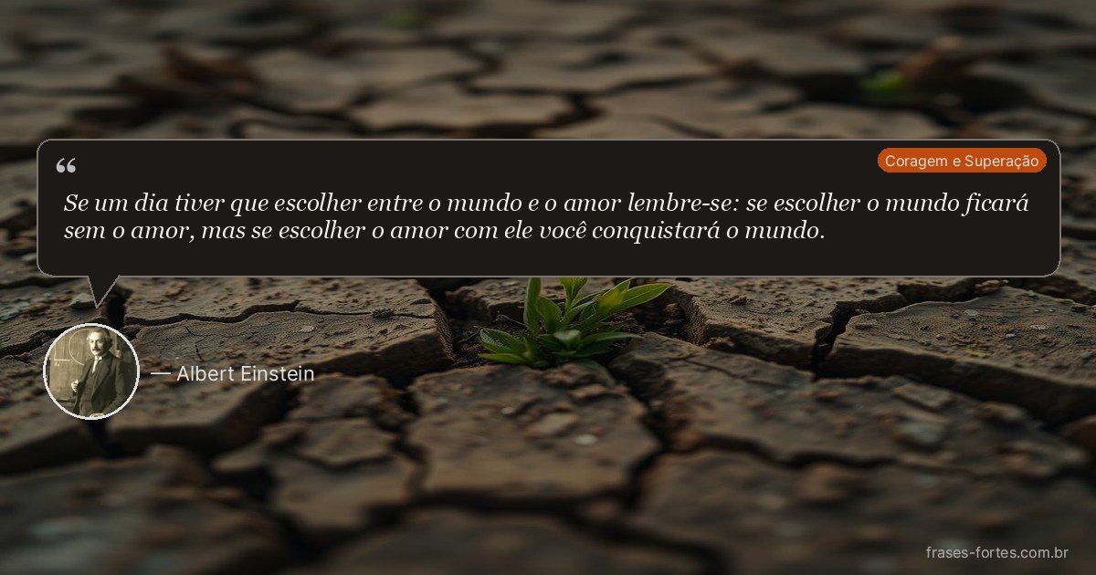 Frase de Albert Einstein