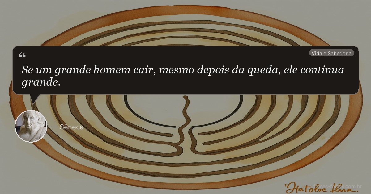 Frase de Sêneca