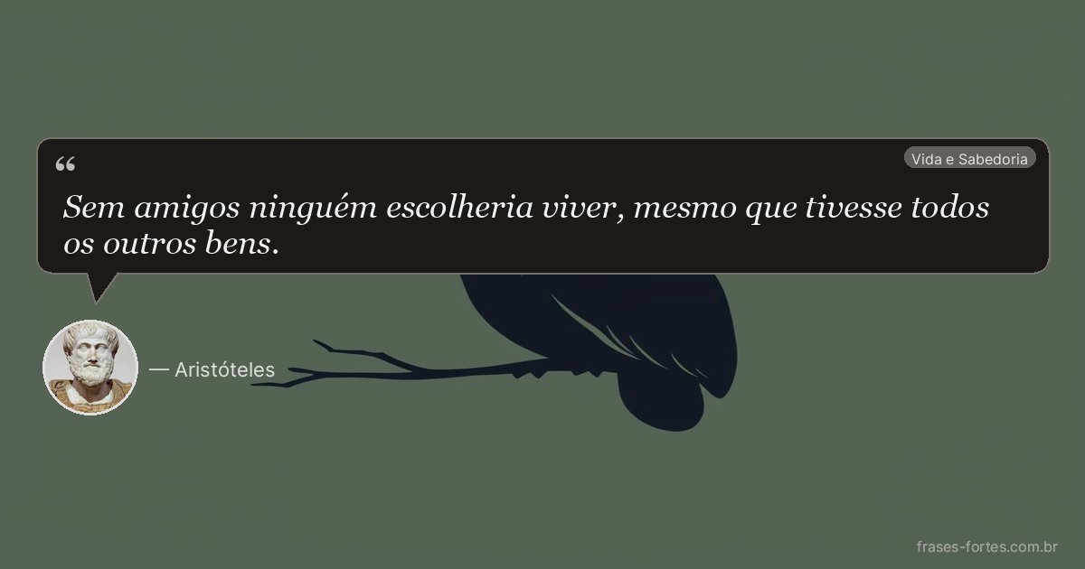 Frase de Aristóteles