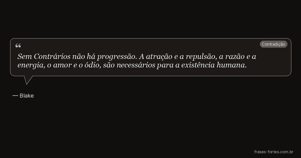 Frase de Blake