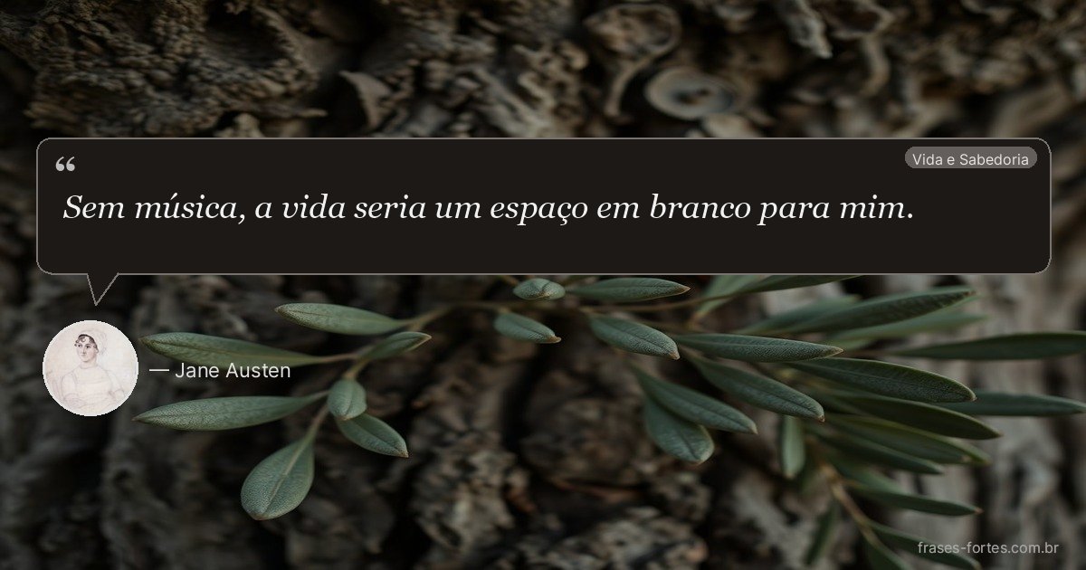 Frase de Jane Austen