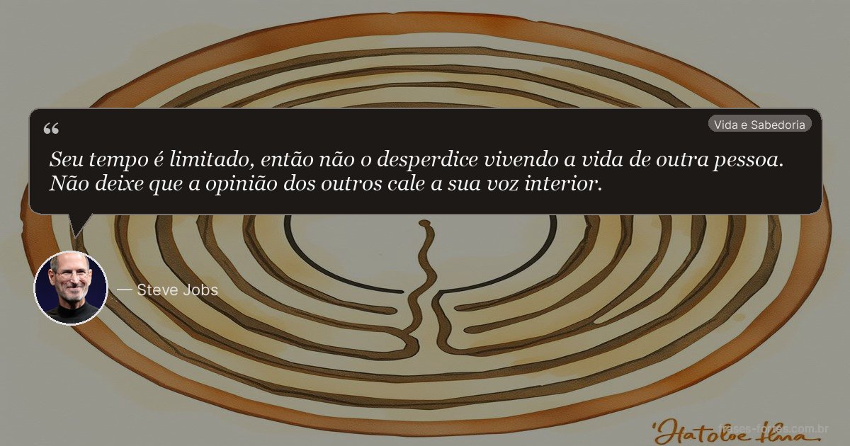 Frase de Steve Jobs