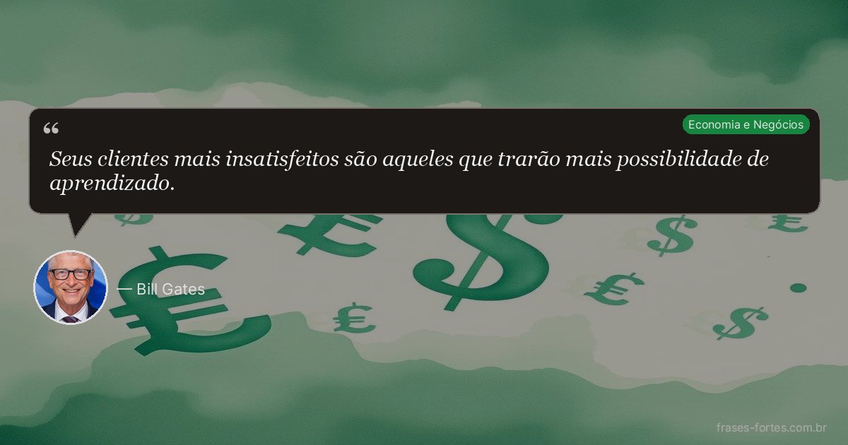 Frase de Bill Gates