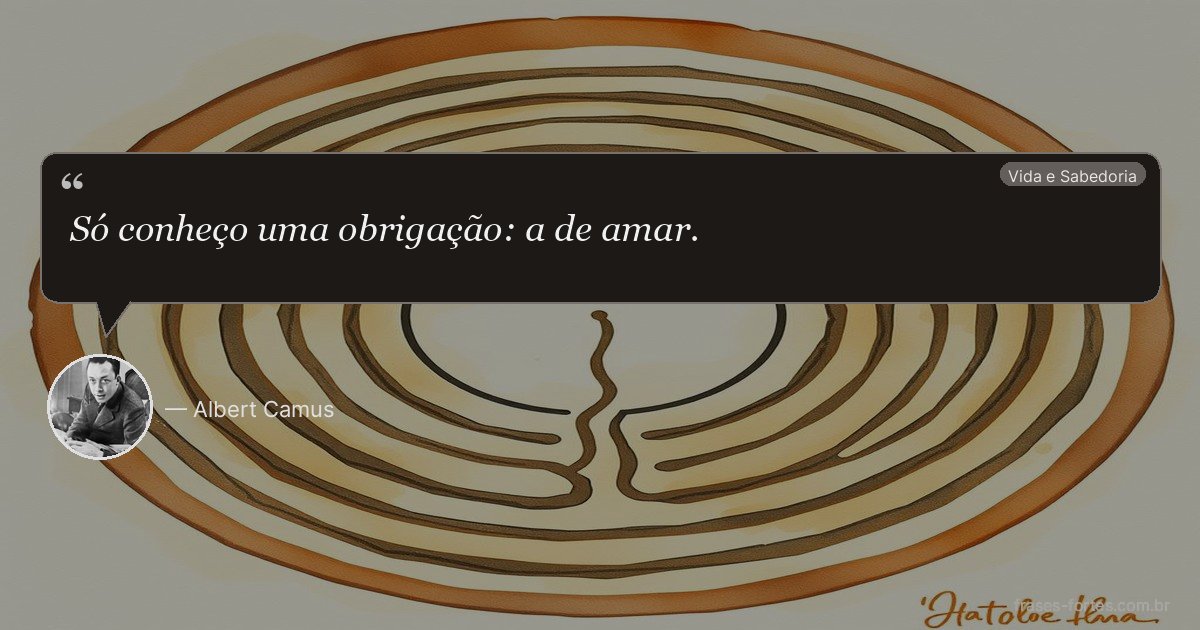 Frase de Albert Camus