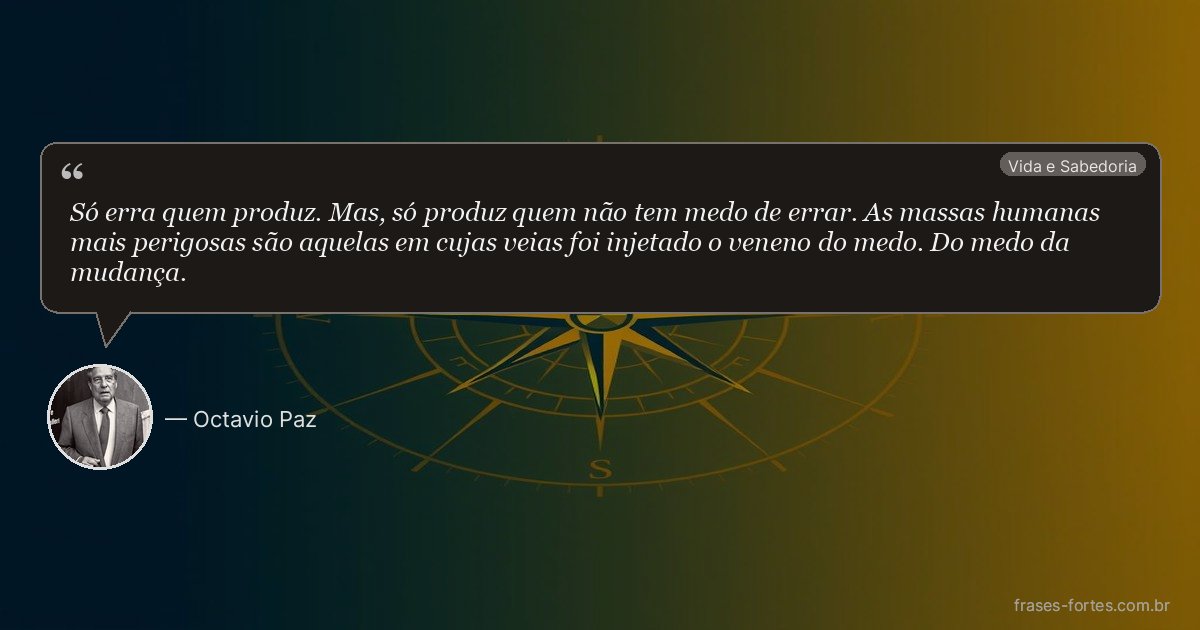 Frase de Octavio Paz