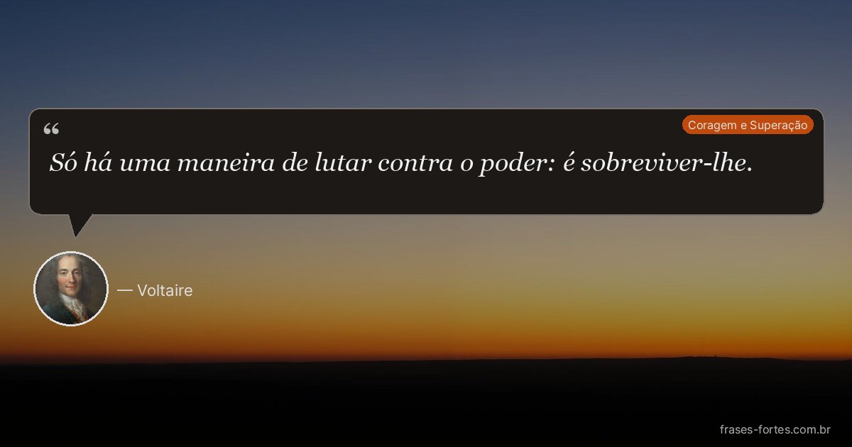 Frase de Voltaire