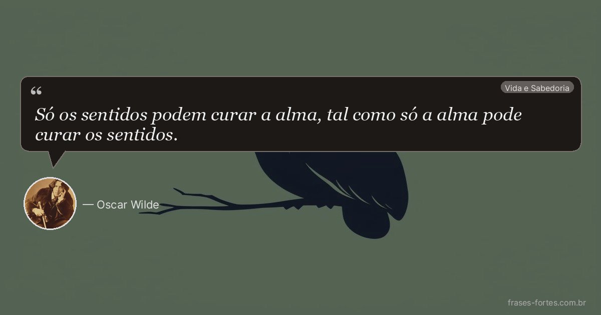 Frase de Oscar Wilde