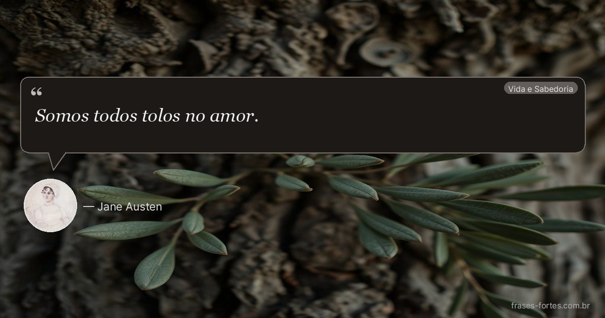 Frase de Jane Austen
