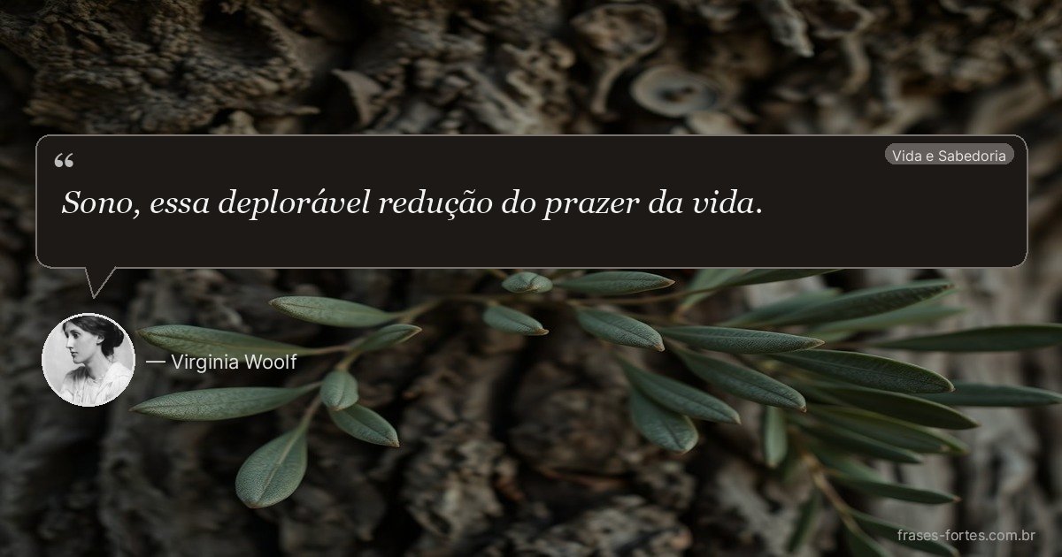Frase de Virginia Woolf