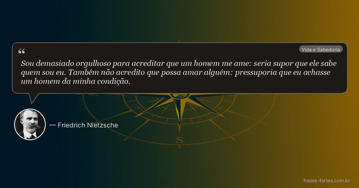 Frase de Friedrich Nietzsche